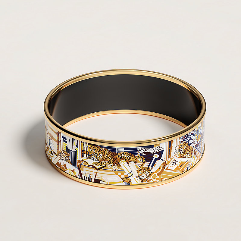 Les Douze Leopards bangle | Hermès UK